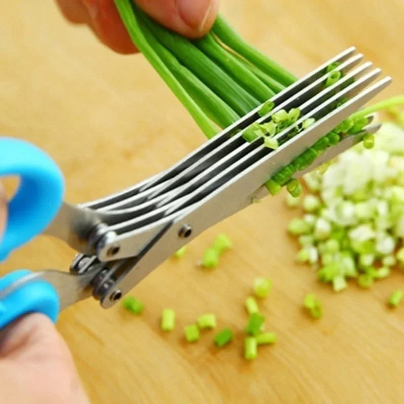 Multi-functional Stainless Steel 3/5 Layer Kitchen Scissors